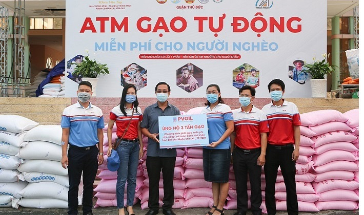 PVOIL: Ủng hộ 7 tấn gạo, chung tay chống dịch Covid-19