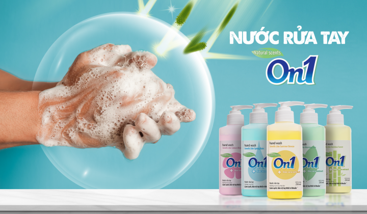 Lixco chính thức ra mắt thị trường Nước rửa tay On1