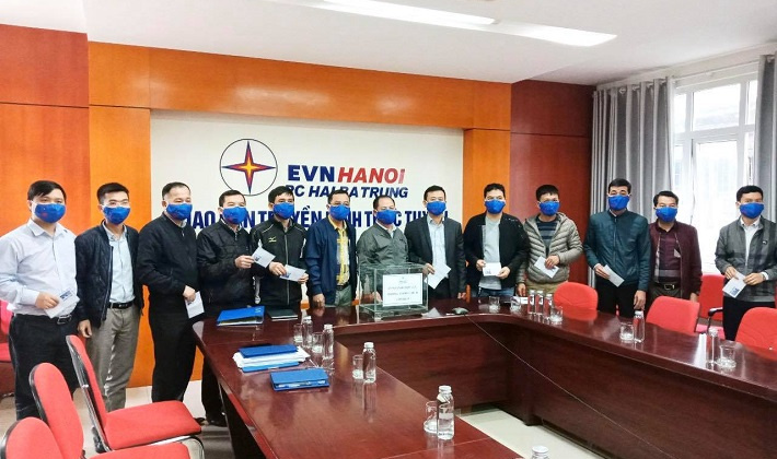 EVNHANOI hợp lực đẩy lùi bệnh viêm đường hô hấp cấp (Covid-19)