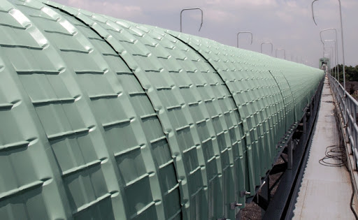 Nghiên cứu giải pháp đổ thải bằng băng tải theo hình thức bãi thải cao