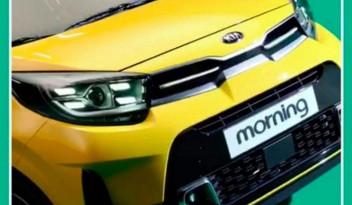 Kia Morning facelift 2021 bản nội địa Hàn lộ diện