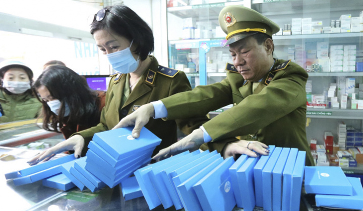 Quản lý thị trường cả nước kiểm tra, xử phạt vi phạm hơn 4,7 tỷ đồng