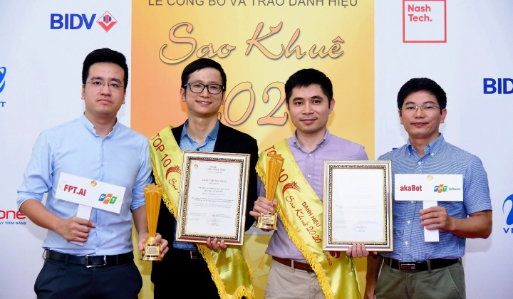 Nền tảng akaBot của FPT Software lọt "Top 10 Sao Khuê 2020"