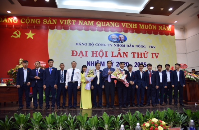 Đảng bộ DNA nhiệm kỳ 2020-2025 phấn đấu sản lượng alumin quy đổi đạt 3,25 triệu tấn