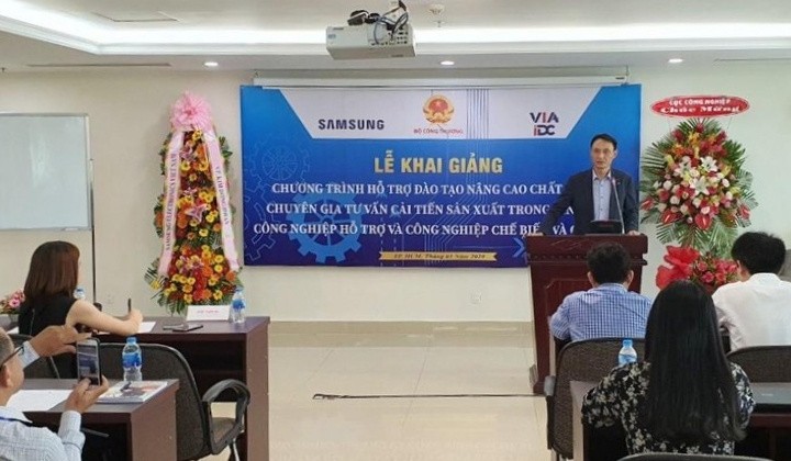 Bộ Công Thương và Samsung khai giảng khóa đào tạo chuyên gia tư vấn tại TP. Hồ Chí Minh