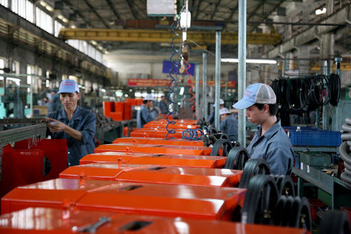 Sản xuất công nghiệp tháng 5 đã bắt đầu có tín hiệu khả quan