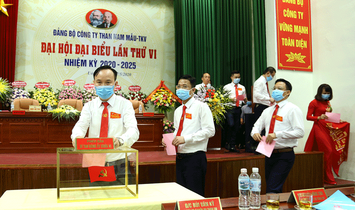 Than Nam Mẫu tổ chức thành công Đại hội Đảng bộ Công ty lần thứ VI, nhiệm kỳ 2020-2025
