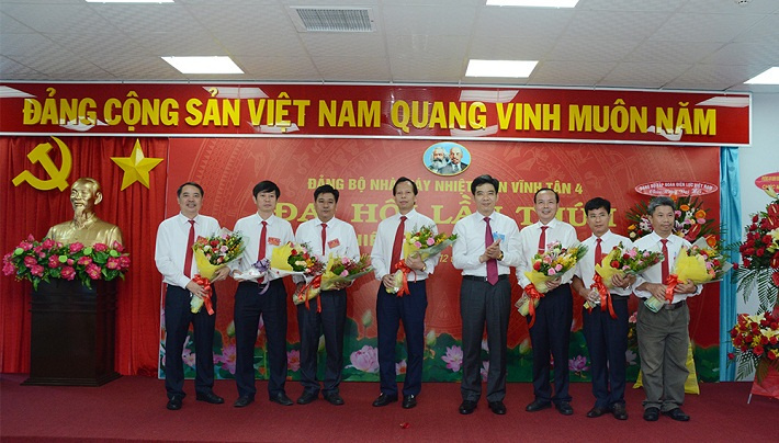 Đại hội Đảng bộ Nhà máy Nhiệt điện Vĩnh Tân 4 lần thứ I: Đoàn kết, đổi mới và sáng tạo