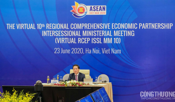 Tái khẳng định quyết tâm ký kết Hiệp định RCEP vào tháng 11/2020