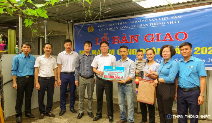 Công đoàn Than Thống Nhất: Hỗ trợ “Mái ấm Công đoàn” cho đoàn viên có hoàn cảnh khó khăn