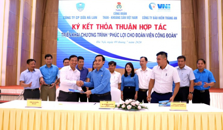 Công đoàn TKV: Ký kết thỏa thuận hợp tác Chương trình “Phúc lợi cho đoàn viên công đoàn”