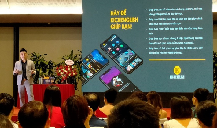 Ra mắt ứng dụng học tiếng anh trực tuyến KickEnglish