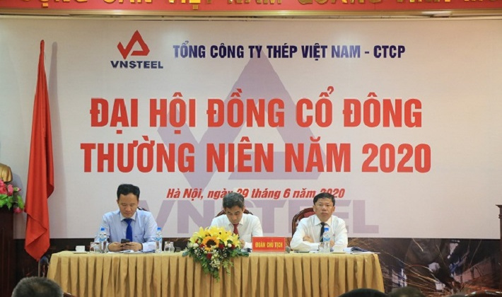 VNSTEEL: Tổ chức thành công Đại hội đồng cổ đông thường niên năm 2020