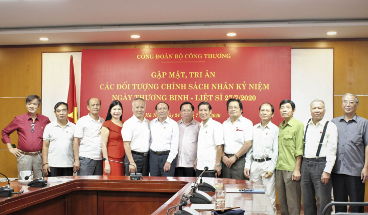 Bộ Công Thương tri ân các thương binh và thân nhân gia đình liệt sỹ