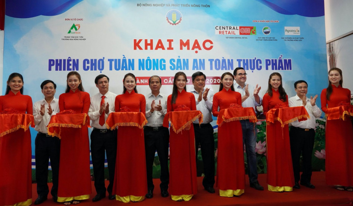 Big C mang Phiên chợ Tuần nông sản an toàn thực phẩm năm 2020 đến Thành phố Cần Thơ