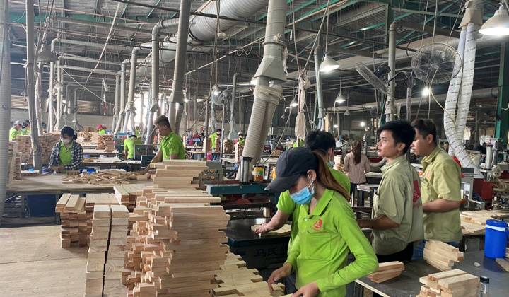 Đề xuất tháo gỡ tình trạng ván ghép thanh bị ùn tắc tại các cảng biển