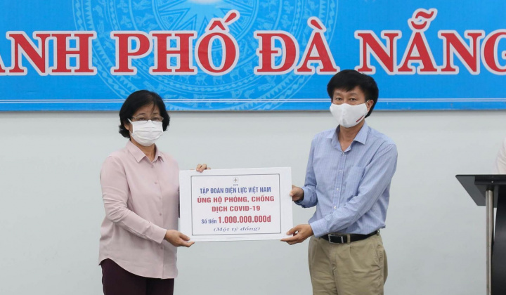 EVN và EVNCPC chung sức cùng Đà Nẵng trong cuộc chiến phòng chống dịch Covid-19