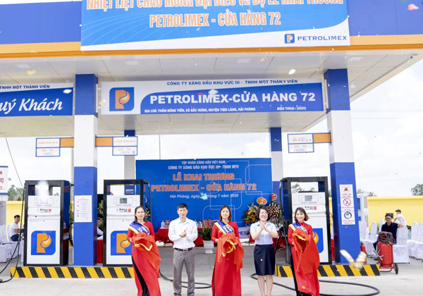 Petrolimex Hải Phòng khai trương Cửa hàng xăng dầu số 72