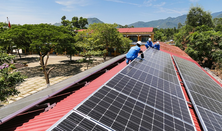 EVNCPC: Điện mặt trời mái nhà phát triển nhanh tại Miền Trung – Tây Nguyên