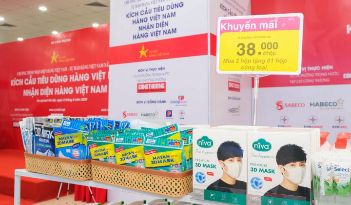 Co.opmart giảm giá sâu hàng hóa thiết yếu, kích cầu tiêu thụ hàng Việt hưởng ứng "Tự hào hàng Việt Nam 2020"