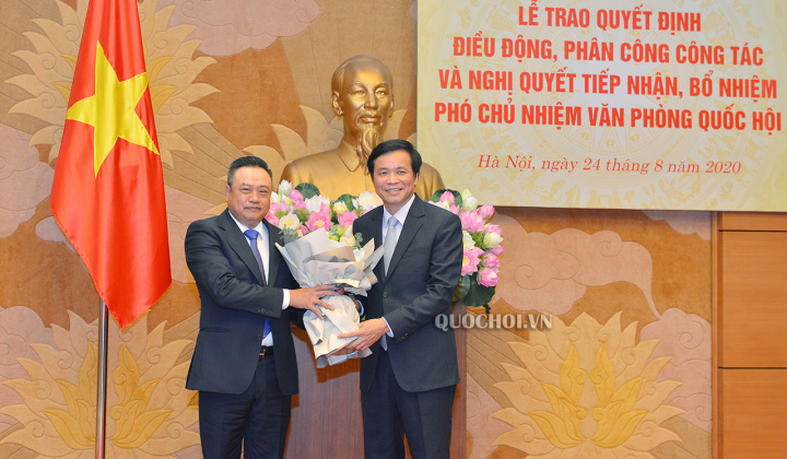 Chủ tịch PVN Trần Sỹ Thanh được điều động làm Phó chủ nhiệm Văn phòng Quốc hội