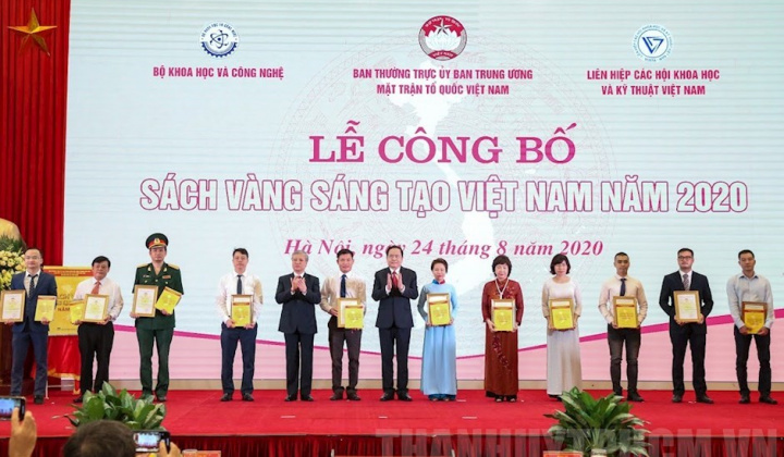 TKV có 2 công trình được vinh danh trong Sách vàng Sáng tạo Việt Nam 2020