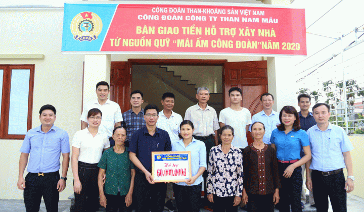 “Mái ấm Công đoàn” TKV - Niềm vui của gia đình công nhân khó khăn