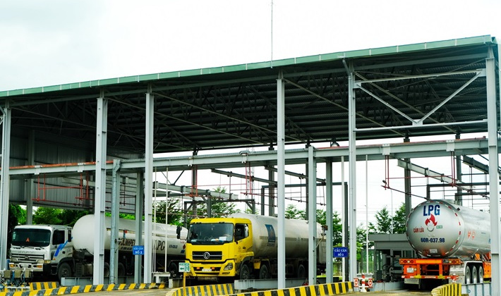 Trạm nạp gas Thị Vải lập kỷ lục xuất hàng mới