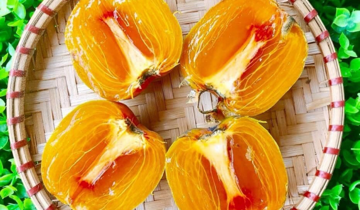 Phát sốt với hồng da tre Thái Nguyên