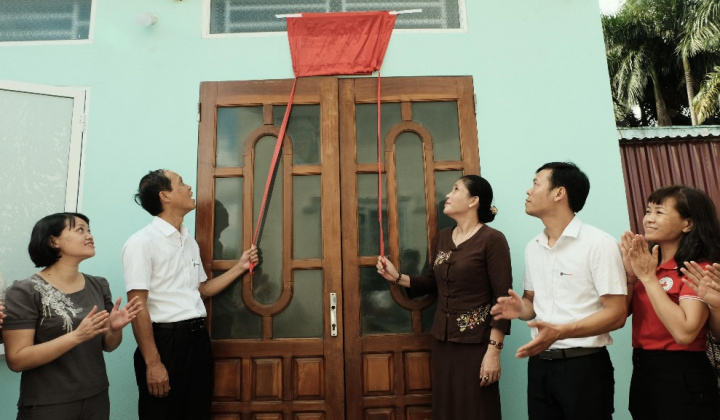 Khánh thành 3 nhà chữ thập đỏ do Petrolimex Aviation tài trợ chính tại Hải Phòng