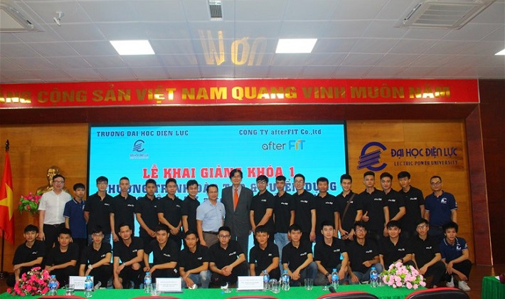 Công ty afterFIT Nhật Bản tuyển dụng và đào tạo sinh viên Đại học Điện lực khóa đầu tiên