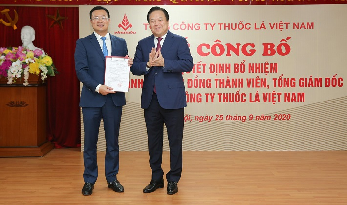 Công bố quyết định bổ nhiệm Thành viên Hội đồng Thành viên, Tổng giám đốc Tổng Công ty Thuốc lá Việt Nam