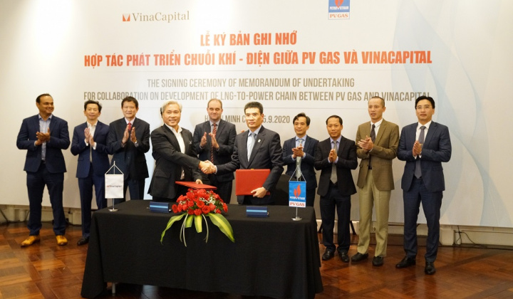 PV GAS và VinaCapital ký ghi nhớ về hợp tác phát triển chuỗi Khí - Điện