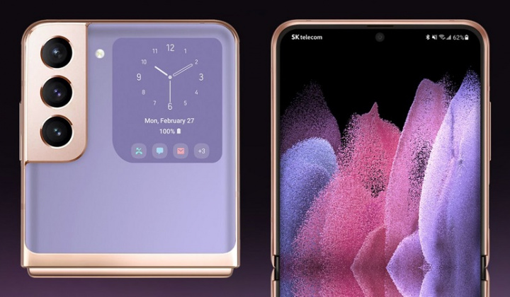Tuyệt mỹ render Galaxy Z Flip 3
