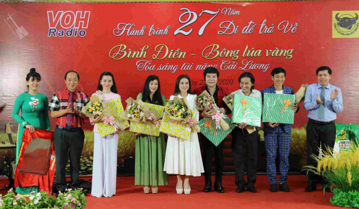 Bình Điền đồng hành cùng "Tỏa sáng tài năng cải lương Bông lúa vàng 2020"