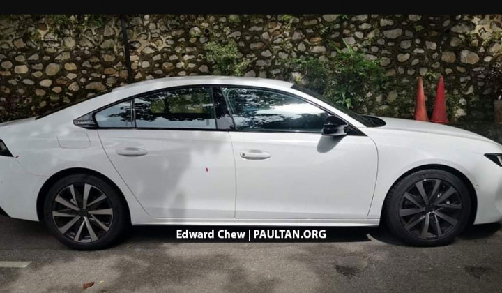Peugeot 508 2021 sắp về Việt Nam bị bắt gặp chạy thử tại Malaysia