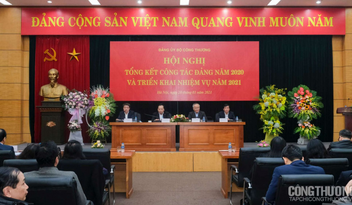 Đảng bộ Bộ Công Thương: Tiếp tục quyết tâm thực hiện thắng lợi nhiệm vụ xây dựng đảng