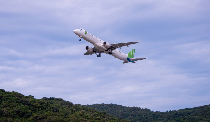 Bamboo Airways chính thức khai thác đường đường bay TP HCM - Côn Đảo