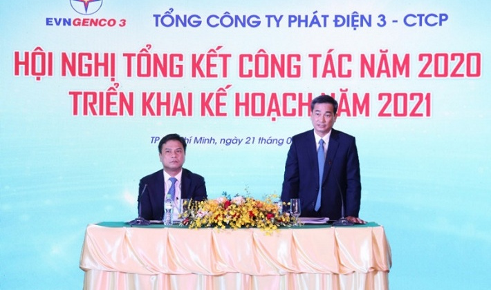 EVNGENCO 3: Sản lượng điện thực hiện năm 2020 đạt 33,254 tỷ kWh