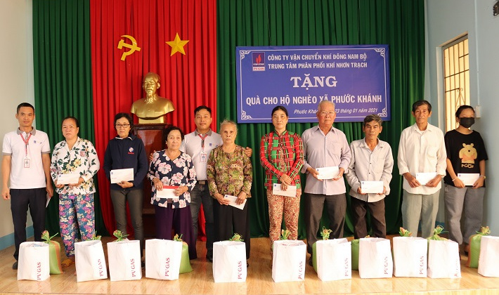 PV GAS chia sẻ yêu thương Xuân Tân Sửu 2021
