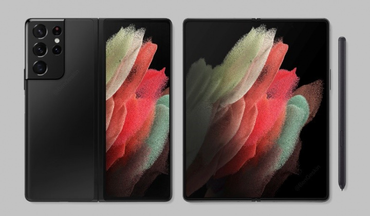 Galaxy Z Fold 3 lộ ảnh render sắc nét