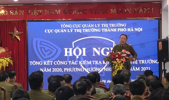 Hà Nội: Tổng kết công tác quản lý thị trường năm 2020