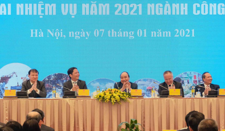 [Tin ảnh]: Hội nghị Tổng kết công tác năm 2020 và triển khai nhiệm vụ năm 2021 ngành Công Thương