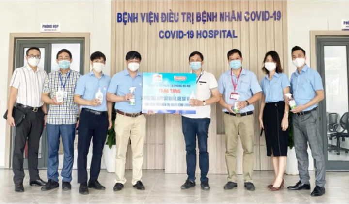 HASOCO tiếp sức cho Bệnh viện điều trị người bệnh Covid-19
