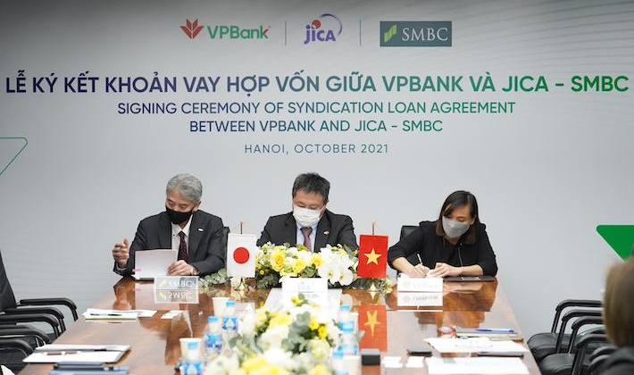 VPBank nhận gói vay hợp vốn 100 triệu USD từ JICA và SMBC