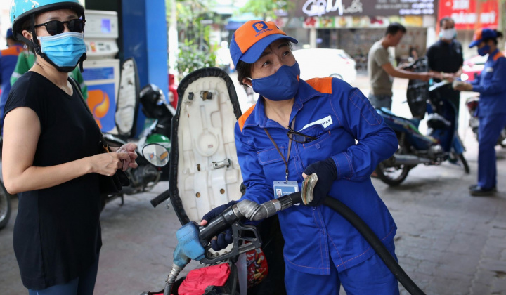Giá xăng tăng trở lại ở kỳ điều hành 21/4/2022