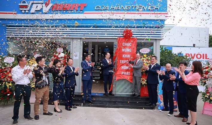 PVMART - Cửa hàng tiện ích đầu tiên của hệ thống PVOIL chính thức khai trương