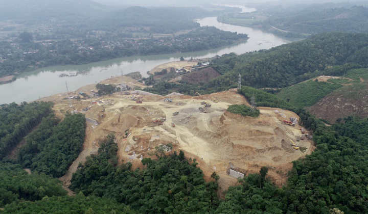 EVNNPT: Tập  trung thi công phấn đấu hoàn thành đóng điện TBA 220kV Tương Dương trong quý I/2022