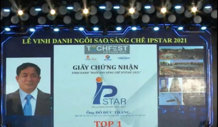 Câu chuyện về sáng kiến của Ngôi sao Sáng chế Ipstar 2021 Đỗ Đức Thắng