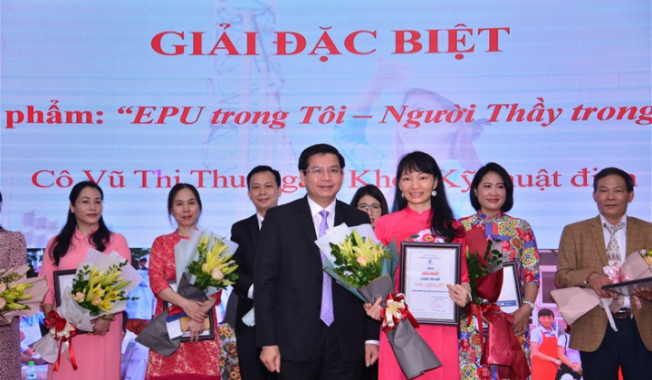 Trường Đại học Điện lực tổ chức trao giải cuộc thi “EPU trong tôi”
